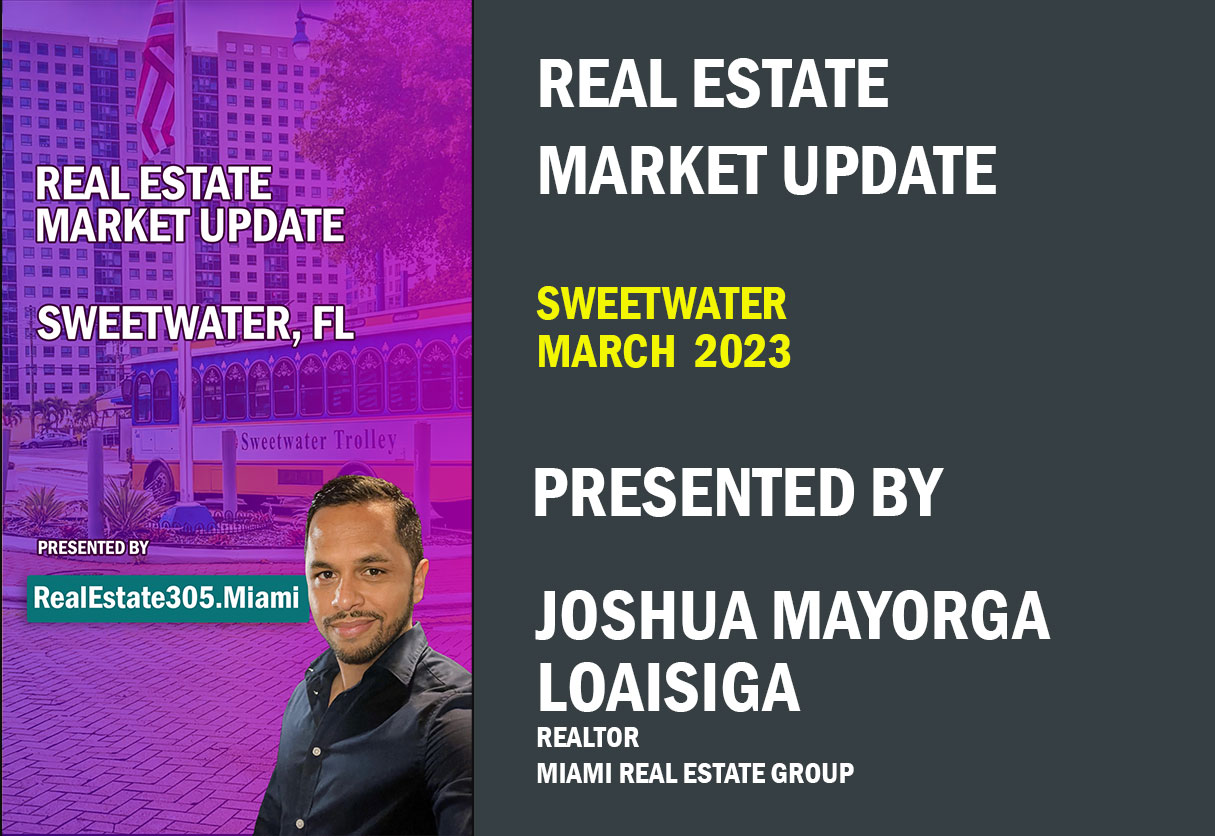 Sweetwater, FL real estate market update presented by Joshua Mayorga Loaisiga Realtor
